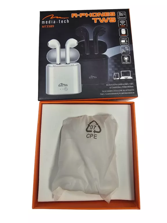 SŁUCHAWKI BLUETOOTH MEDIA-TECH MT3589