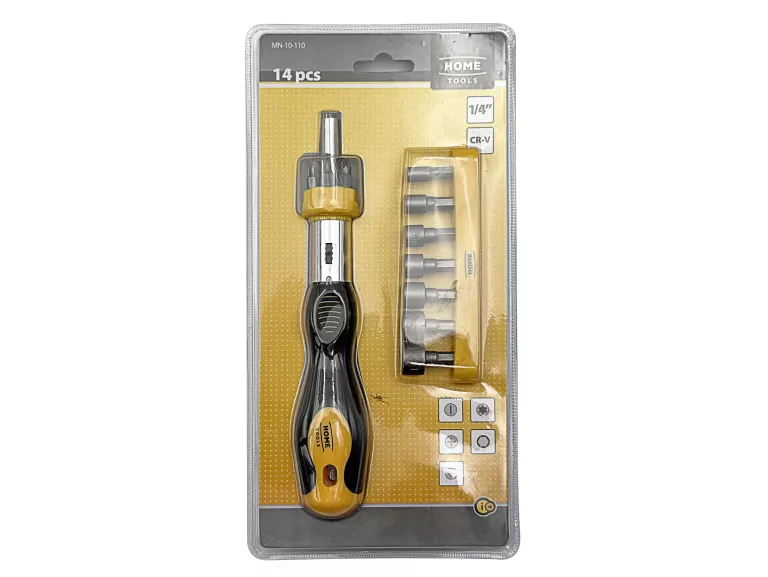 MULTIWKRĘTAK GRZECHOTKA + BITY HOME TOOLS MN-10-110 - JAK NOWY!