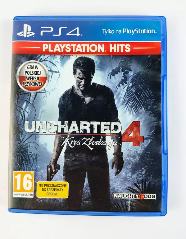 GRA PS 4 UNCHARTED 4 KRES ZŁODZIEJA