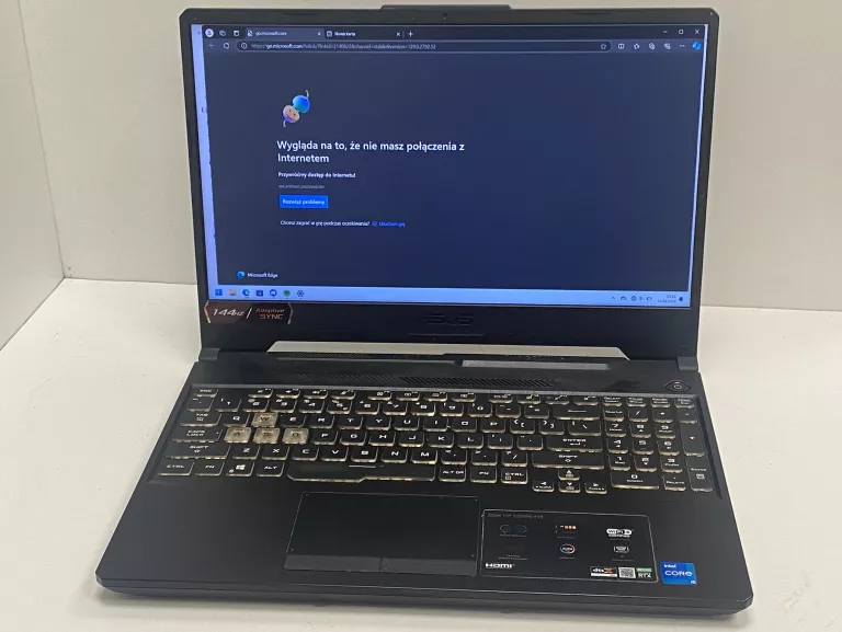 LAPTOP ASUS TUF GAMING F15 (FX506H) ( WIN11/ I5/ 16GB/ 1 TB SSD/ RTX 3050)