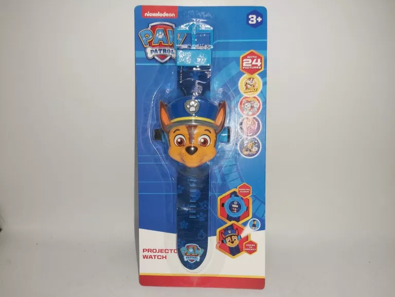 ZEGAREK DZIECIĘCY Z PROJEKTOREM PAW PATROL