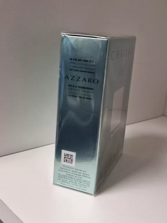 AZZARO CHROME AZURE EDT 100 ML WODA TOALETOWA DLA MĘŻCZYZN