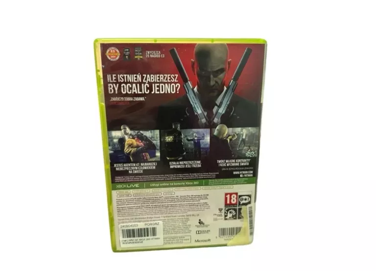 GRA NA XBOX 360 HITMAN ROZGRZESZENIE