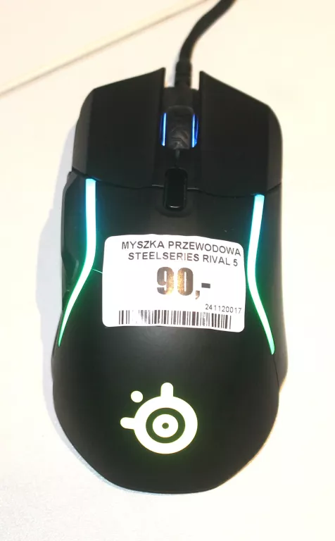 MYSZKA PRZEWODOWA STEELSERIES RIVAL 5 SENSOR OPTYCZNY