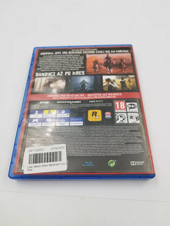 READ DEAD REDEMPTION II PS4