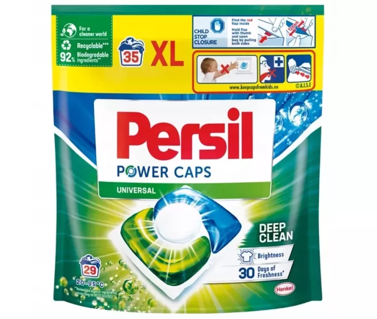 PERSIL UNIWERSALNE KAPSUŁKI DO PRANIA TKANIN 29 SZT.