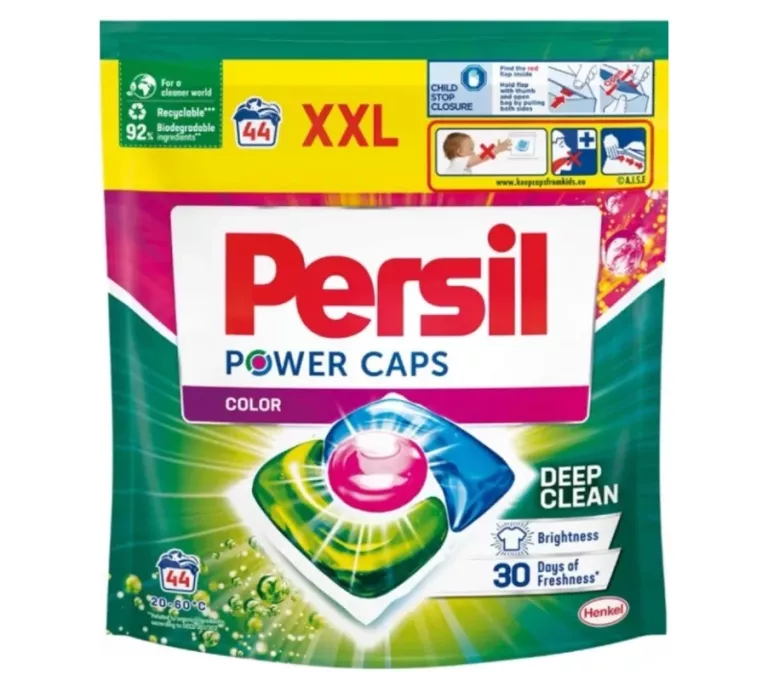 PERSIL XXL POWER CAPS COLOR KAPSUŁKI DO PRANIA KOLORÓW 44 SZT. 90001018051