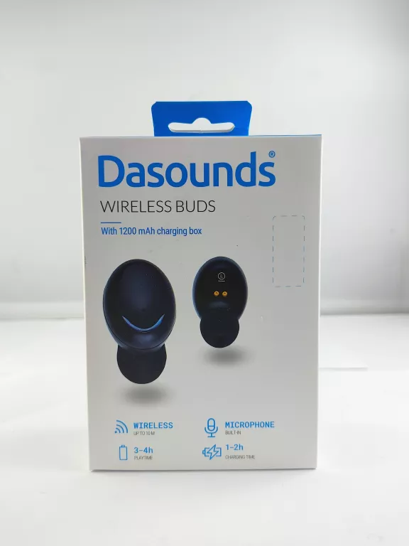 SŁUCHAWKI DASOUNDS WIRELESS BUDS 1200MAH