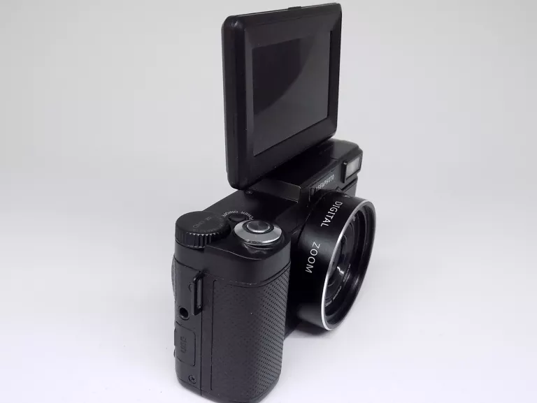 APARAT AGFAPHOTO VLG-4K CZARNY + ZESTAW AKCESORIÓW