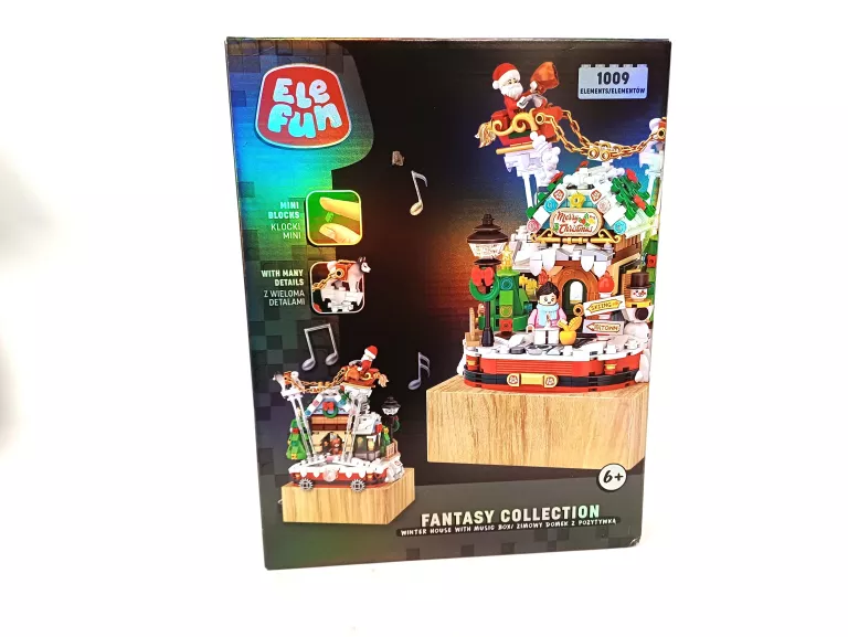 KLOCKI ELEFUN FANTASY COLLECTION ZIMOWA KAWIARENKA 2603 5609288334309