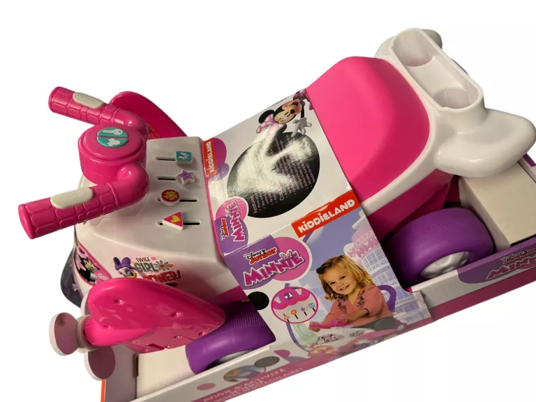 ODPYCHACZ SAMOLOT MINNIE KIDDIELAND Z DŹWIĘKIEM I ŚWIATŁEM N0WY!