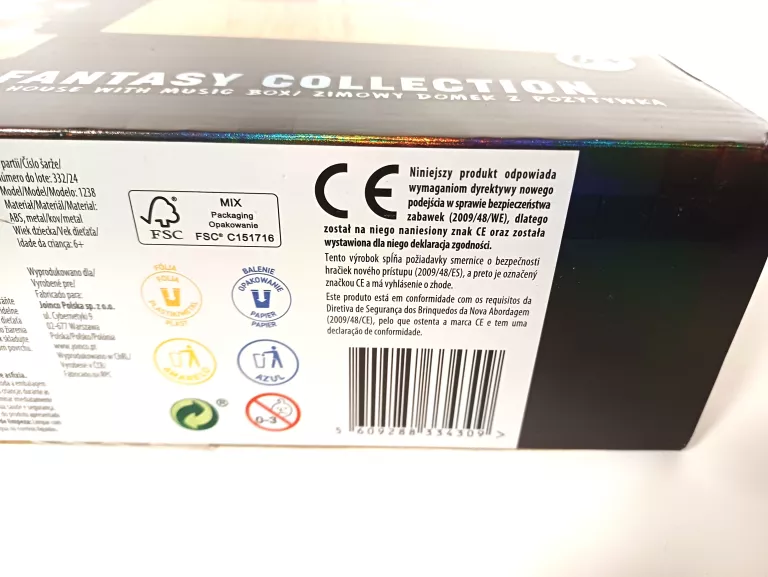 KLOCKI ELEFUN FANTASY COLLECTION ZIMOWA KAWIARENKA 2603 5609288334309
