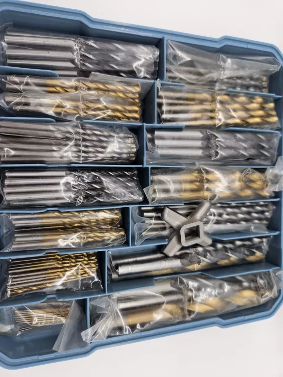ZESTAW WIERTEŁ HI-SPEC 130 SZT. WIERCENIE W MURZE I DREWNIE HSS W METALU