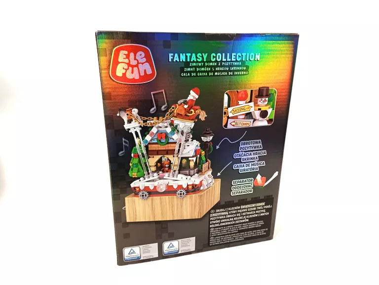 KLOCKI ELEFUN FANTASY COLLECTION ZIMOWA KAWIARENKA 2603 5609288334309
