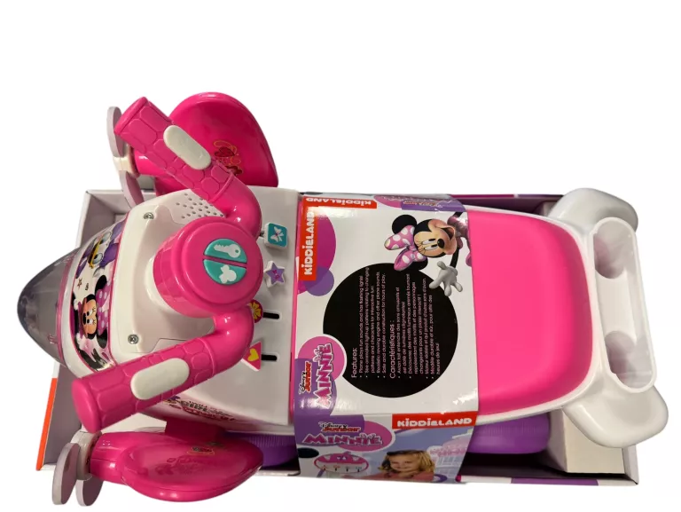 ODPYCHACZ SAMOLOT MINNIE KIDDIELAND Z DŹWIĘKIEM I ŚWIATŁEM N0WY!