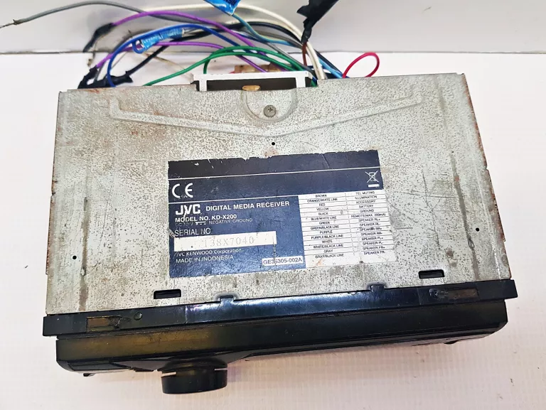 RADIO SAMOCHODOWE JVC KD-X200