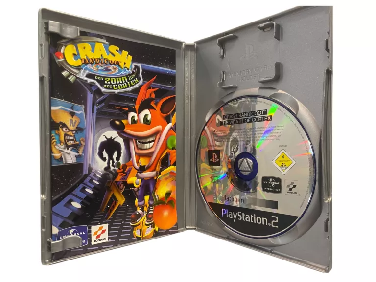 GRA NA PS2 CRASH BANDICOOT DER ZORN DES CORTEX