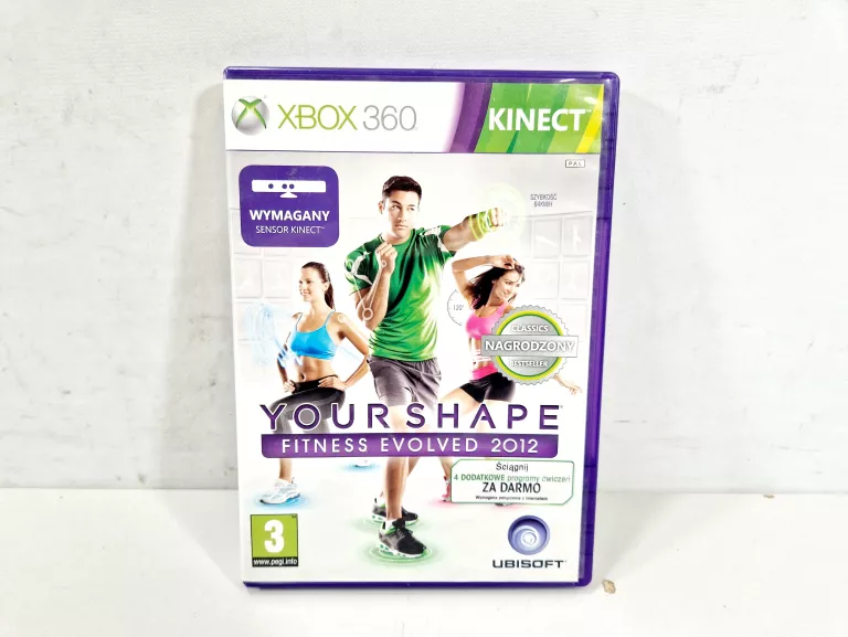 GRA YOUR SHAPE FITNESS EVOLVED 2012 KINECT XBOX 360