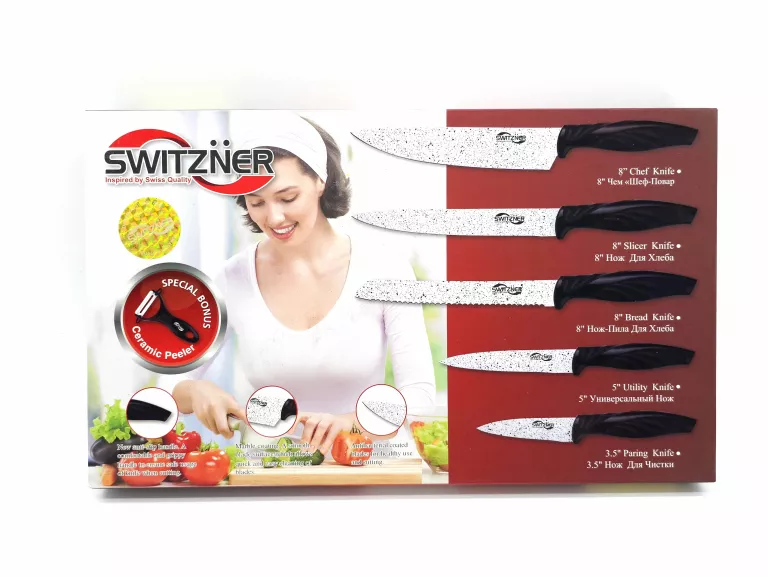 ZESTAW NOŻY SWITZNER SW-9280