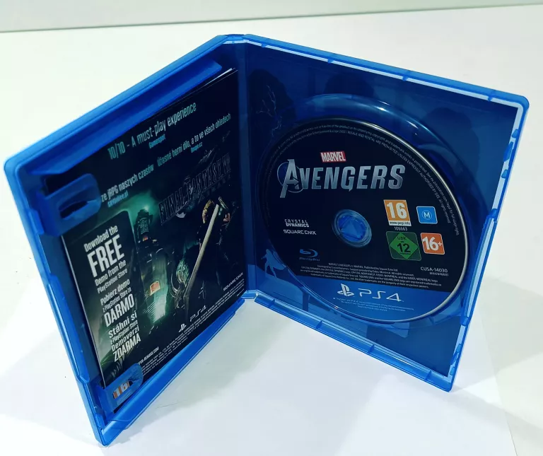 GRA NA PS4 MARVEL AVENGERS