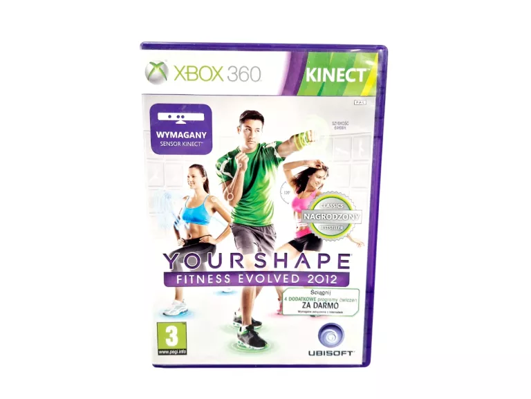 GRA YOUR SHAPE FITNESS EVOLVED 2012 KINECT XBOX 360