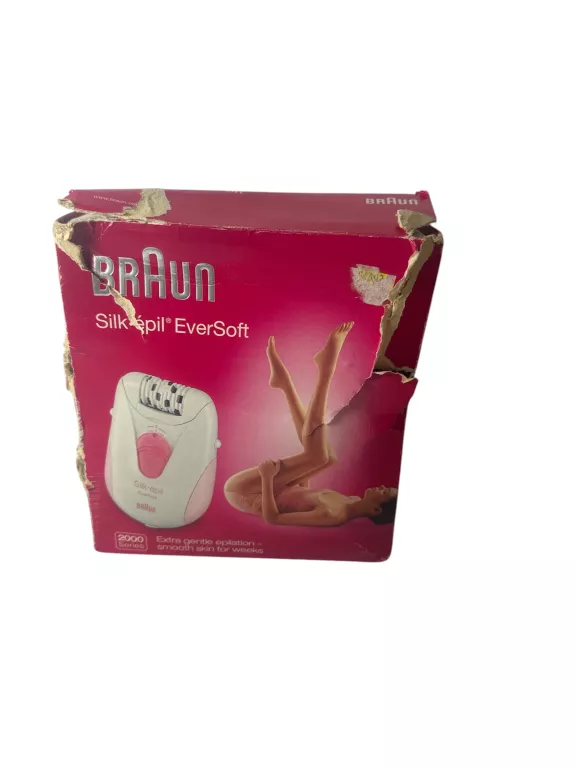 DEPILATOR BRAUN SILK EPIL EVERSOFT SERIES 2000