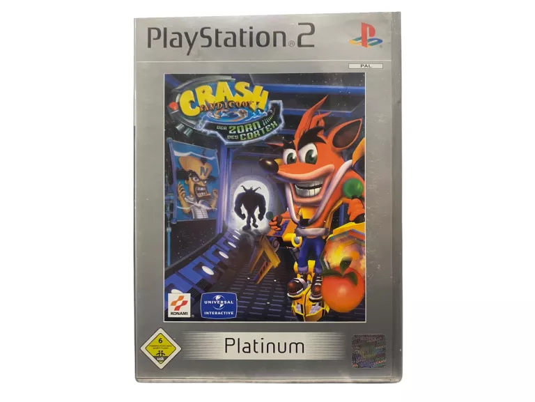 GRA NA PS2 CRASH BANDICOOT DER ZORN DES CORTEX