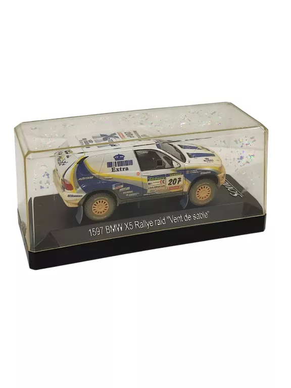 MODEL 1:43 SOLIDO BMW X5 RALLYE RAID DAKAR 2004 WRC