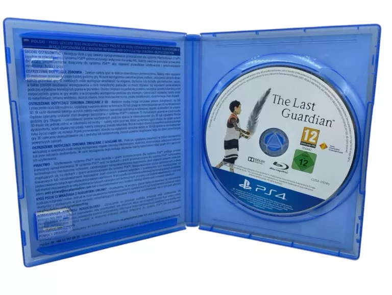 PS4 THE LAST GUARDIAN