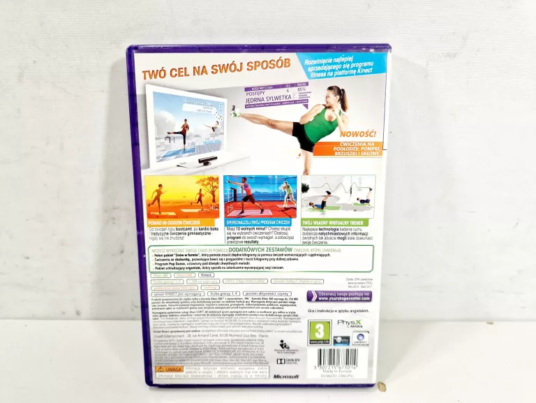 GRA YOUR SHAPE FITNESS EVOLVED 2012 KINECT XBOX 360
