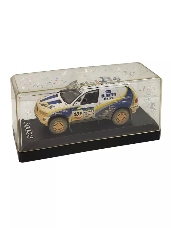 MODEL 1:43 SOLIDO BMW X5 RALLYE RAID DAKAR 2004 WRC
