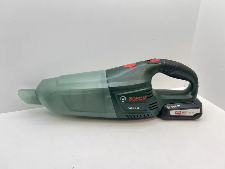 ODKURZACZ RĘCZNY AKU BOSCH PAS 18 LI + AKU 2,5AH