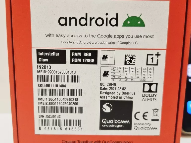 TELEFON ONEPLUS 8 8/128GB