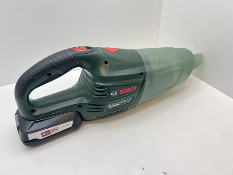 ODKURZACZ RĘCZNY AKU BOSCH PAS 18 LI + AKU 2,5AH