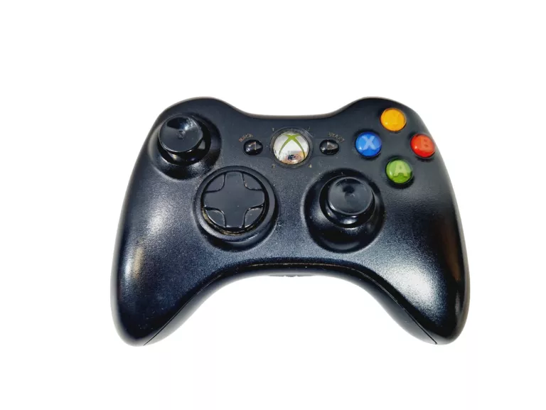 PAD KONTROLER MICROSOFT XBOX 360 CZARNY BEZPRZEWODOWY ! CZYTAJ OPIS! !