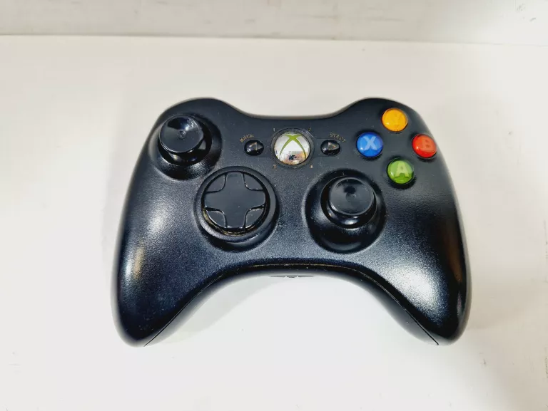 PAD KONTROLER MICROSOFT XBOX 360 CZARNY BEZPRZEWODOWY ! CZYTAJ OPIS! !