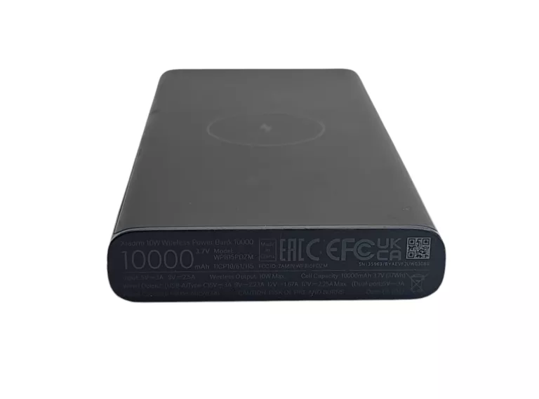 POWERBANK XIAOMI 10000MAH Z ŁADOWANIEM INDUKCYJNYM