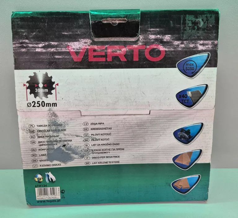 tarcza-do-pilarki-verto-61h134-ean-gtin-5902062632548