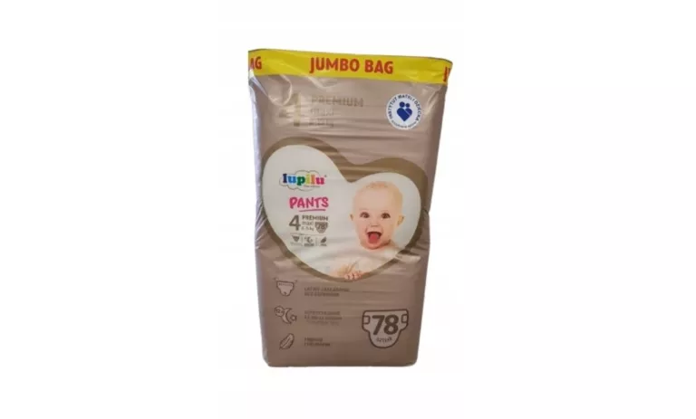 PIELUCHOMAJTKI LUPILU PREMIUM ROZMIAR 4 78 SZT. JUMBO BAG