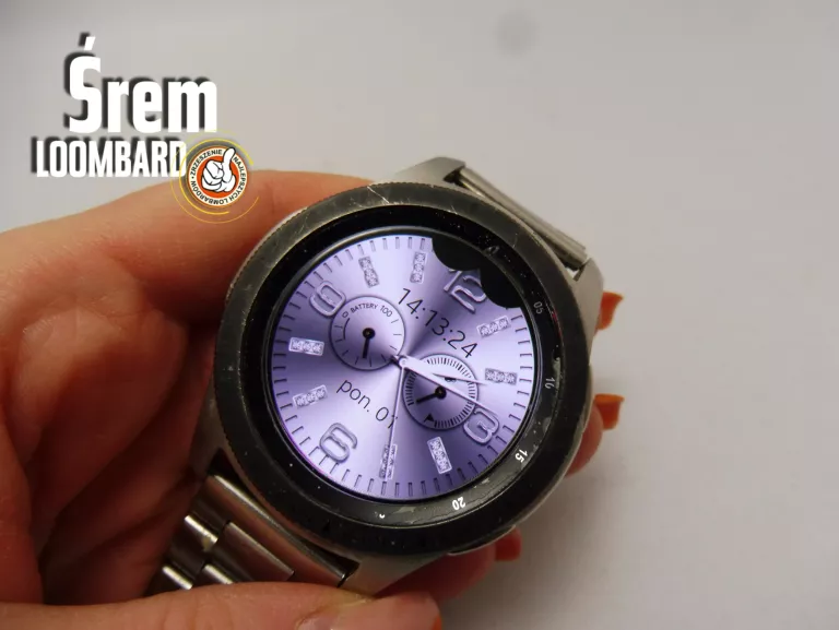 SMARTWATCH SAMSUNG GALAXY WATCH (1C88) MODEL SM-R800, ŁAD, SOLO, OPIS!