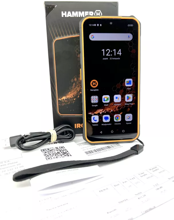 TELEFON HAMMER IRON V GWARANCJA