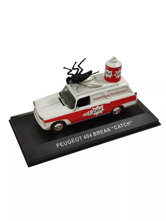 MODEL ALTAYA 1:43 PEUGEOT 404 BREAK CATCH