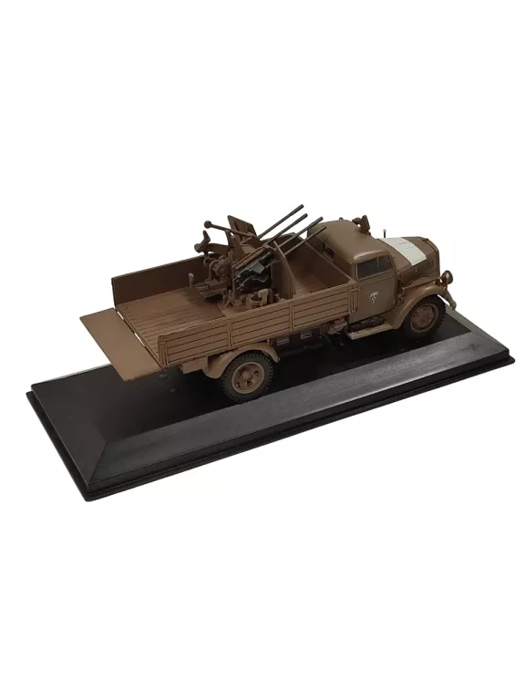 OPEL BLITZ 3,6-36S KFZ.305 + FLAKVIERLING 38 LYBIA-1941 MODEL ALTAYA 1:43