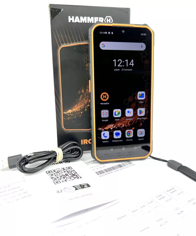 TELEFON HAMMER IRON V GWARANCJA