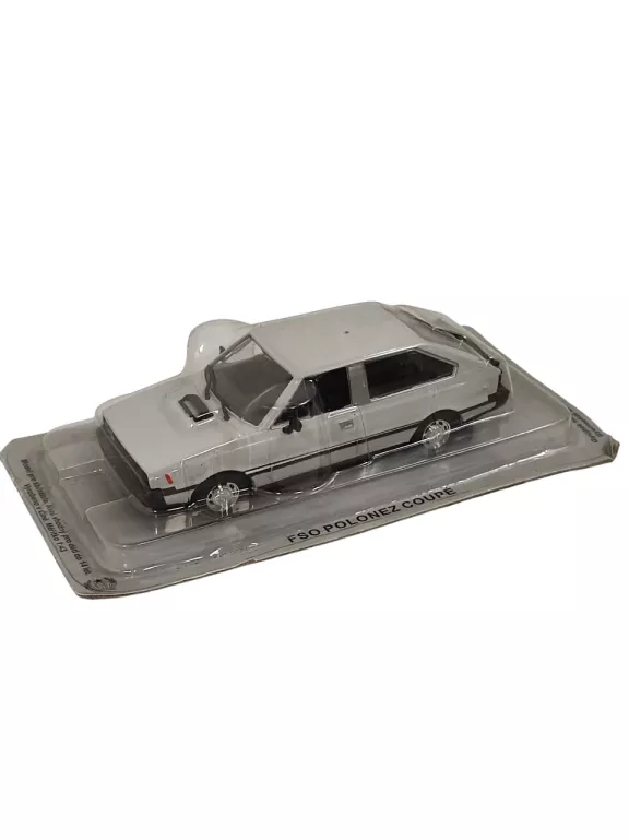 KULTOWE AUTA PRL - FSO POLONEZ COUPE MODEL 1:43 DEAGOSTINI NUMER 64