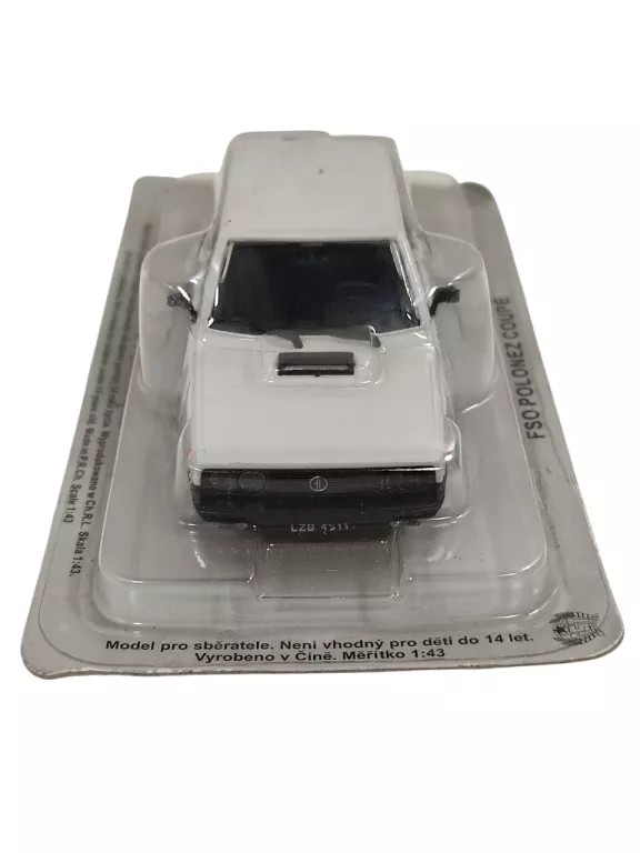 KULTOWE AUTA PRL - FSO POLONEZ COUPE MODEL 1:43 DEAGOSTINI NUMER 64