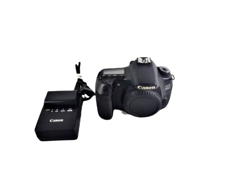 LUSTRZANKA CYFROWA CANON EOS 60D BODY FULL HD 18 MPX ŁADOWARKA
