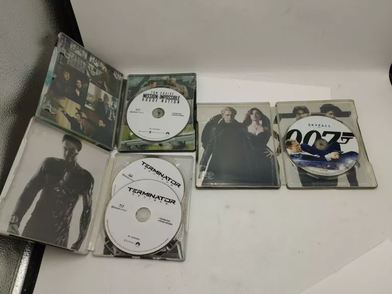 ZESTAW 3 FILMÓW AKCJI BLU RAY