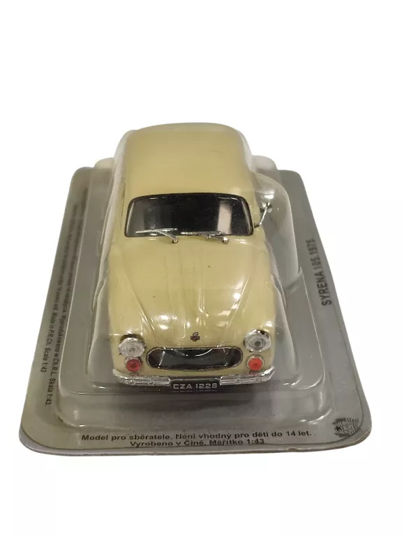 KULTOWE AUTA PRL SYRENA 105 ( 1975 ) DEAGOSTINI MODEL 1:43