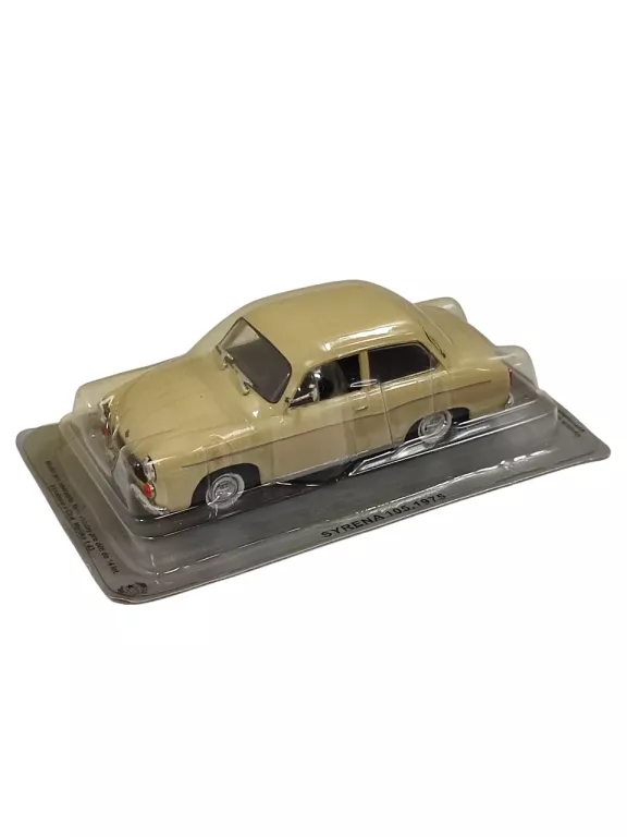 KULTOWE AUTA PRL SYRENA 105 ( 1975 ) DEAGOSTINI MODEL 1:43